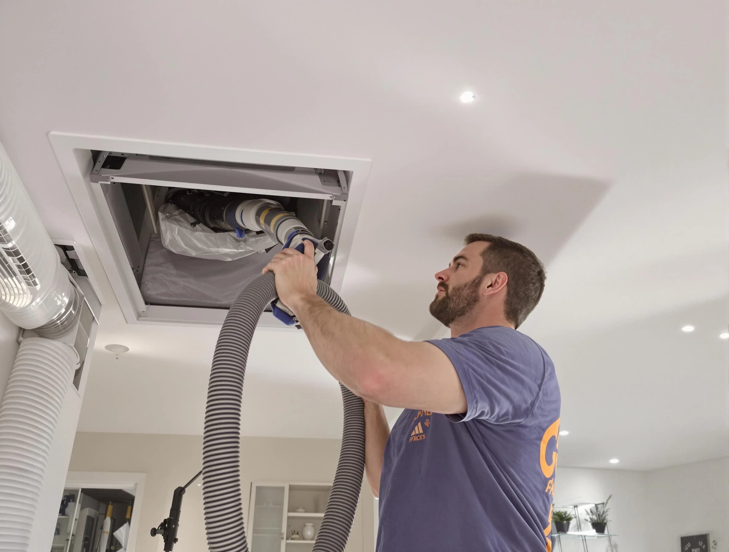 Precision indoor duct cleaning by Lewisburg Air Duct Cleaning in Lewisburg