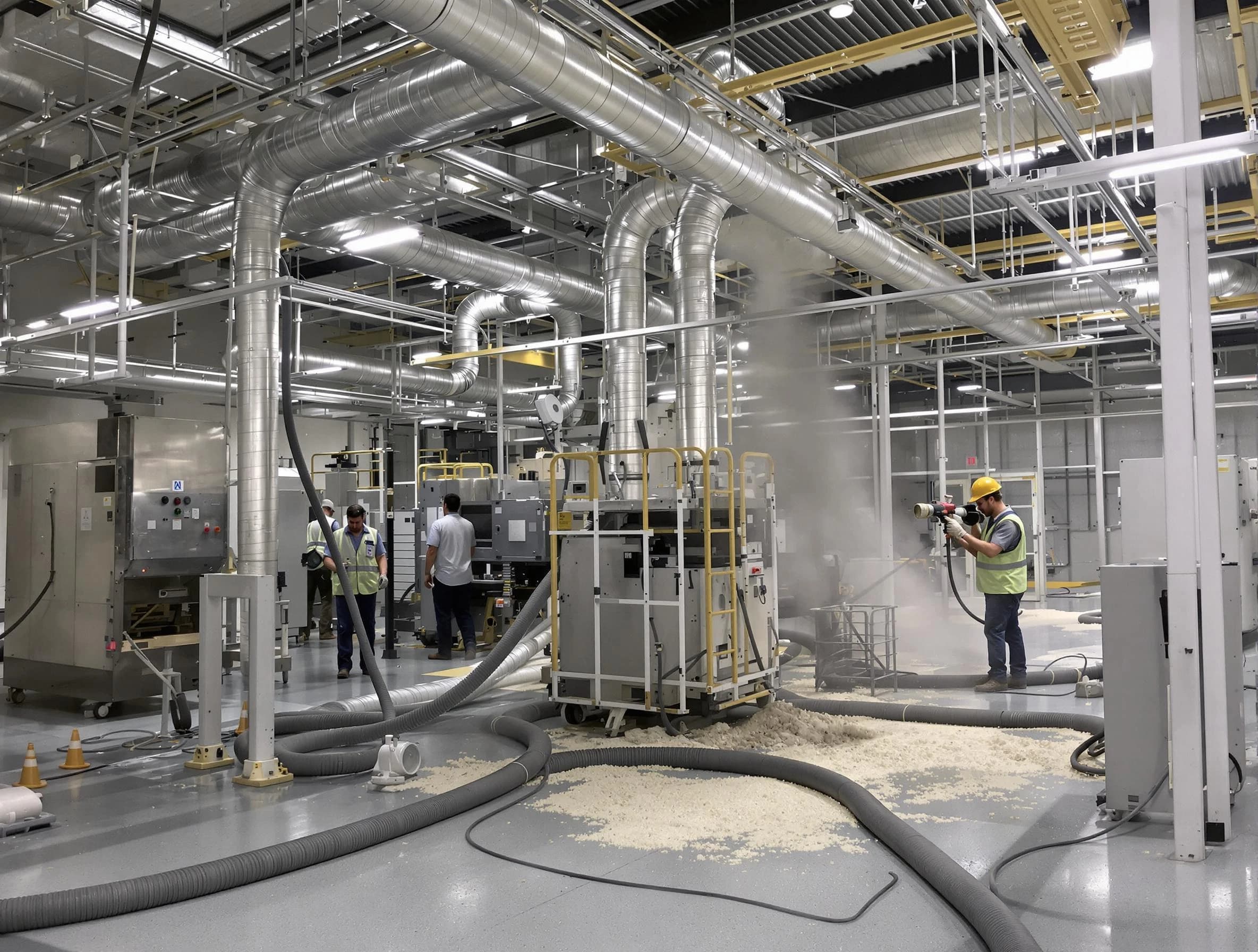 Heavy-duty industrial duct cleaning by Lewisburg Air Duct Cleaning in Lewisburg