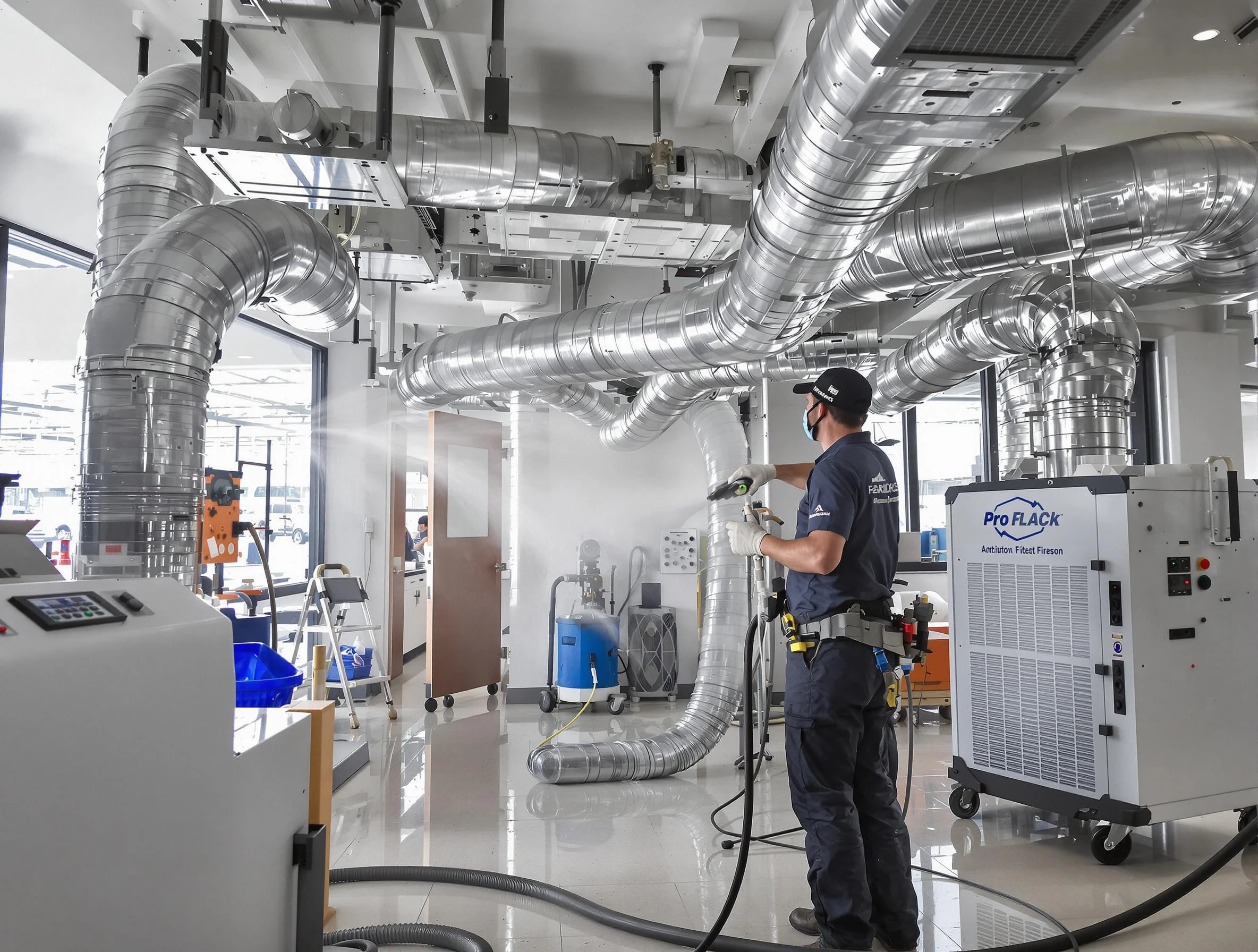 Negative Pressure Air Duct Cleaning in Lewisburg