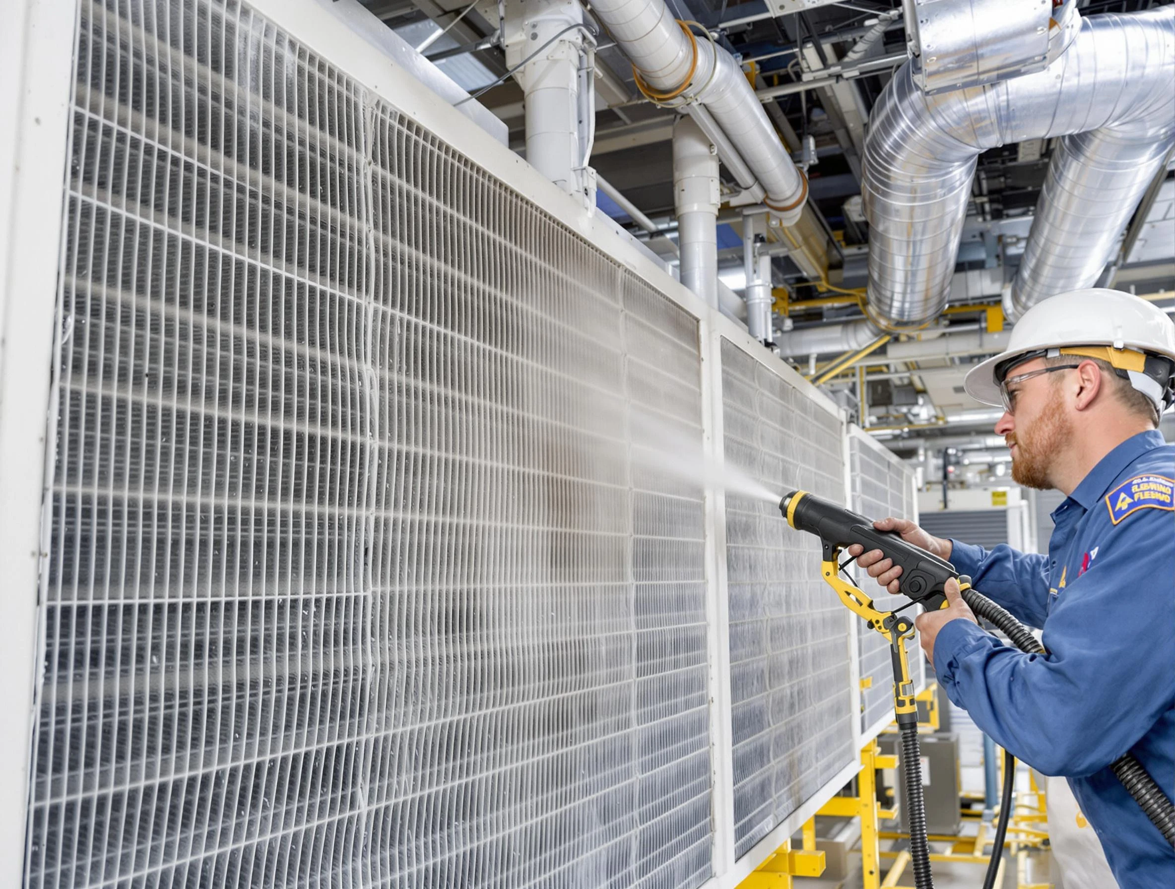 Professional commercial coil cleaning by Lewisburg Air Duct Cleaning in Lewisburg