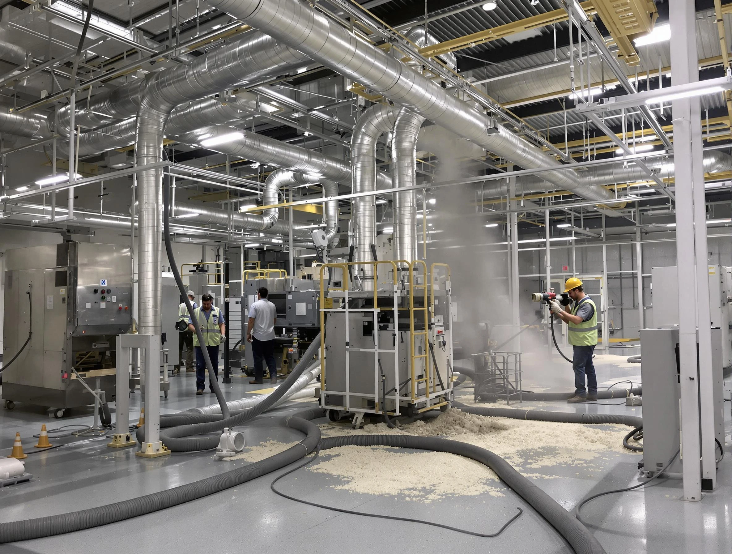 Heavy-duty industrial duct cleaning by Lewisburg Air Duct Cleaning in Lewisburg